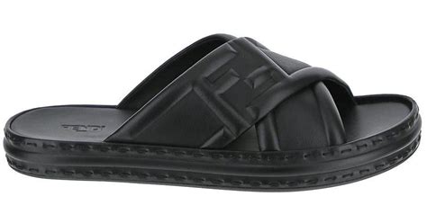 mens fendi sliders